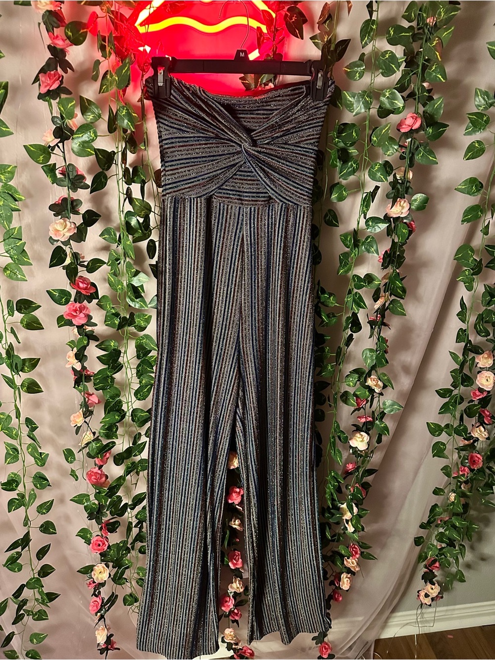 Striped Agaci Wide-Leg Jumpsuit